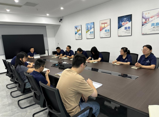 锚定目标抓落实 统筹部署促攻坚——山东荣翔工程咨询有限公司召开9月工作例会
